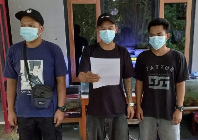 Pemuda Dadapbong Sendangsari Pajangan Bantul Dukung Terciptanya Stabilitas Kamtibmas di Kabupaten Bantul  Dan Mendukung Penerapan Protokol Kesehatan Dalam Rangka mencegah Penyebaran Covid-19