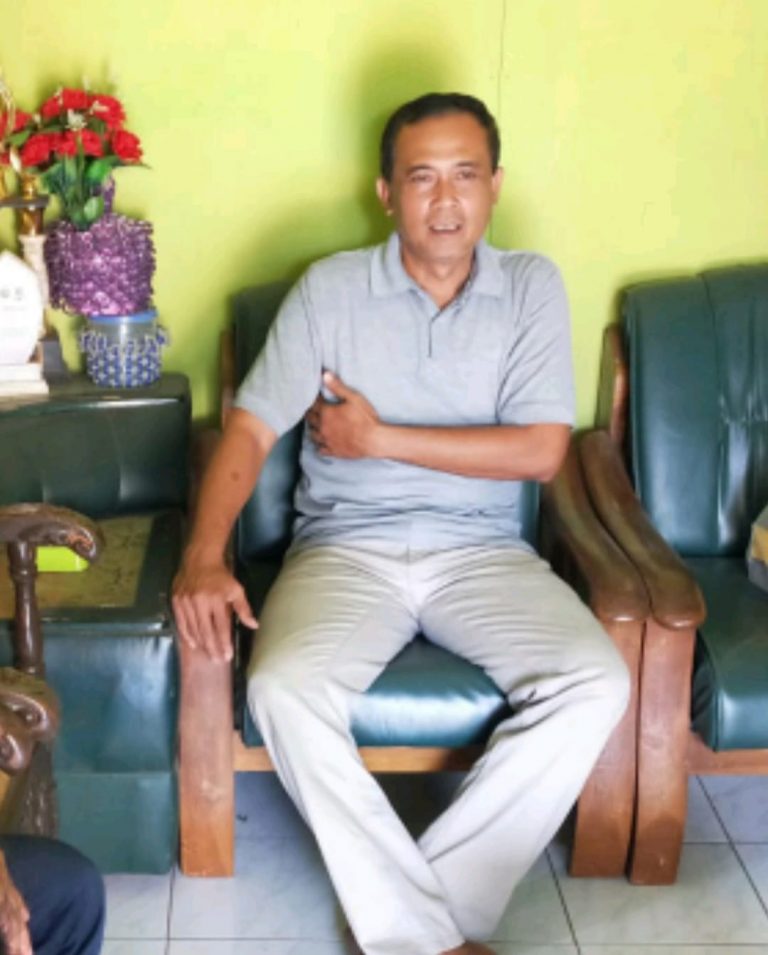 Calon Lurah Sidomulyo, Bimo Handoko ajak pendukungnya mengikuti Pilurah secara damai.