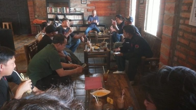 Laskar Tentara langit korwil Bantul siap mendukung kepolisian jaga kamtibmas jelang pilkada 2024