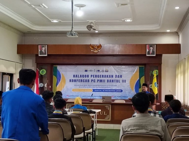 PMII Bantul Gelar Konfercab III, Bahas Arah Gerak dan Penguatan Kaderisasi