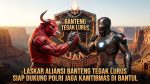 Laskar Aliansi Banteng Tegak Lurus Siap Dukung Polri Jaga Kamtibmas di Bantul