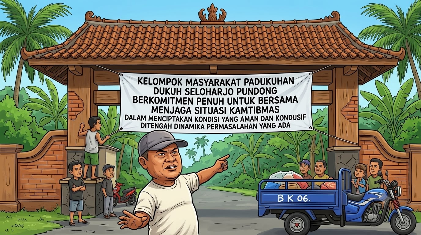 Kelompok Masyarakat Padukuhan Dukuh Seloharjo Pundong Berkomitmen Penuh Untuk Bersama Menjaga Situasi Kamtibmas Dalam Menciptakan Kondisi Yang Aman dan Kondusif ditengah Dinamika Permasalahan Yang Ada
