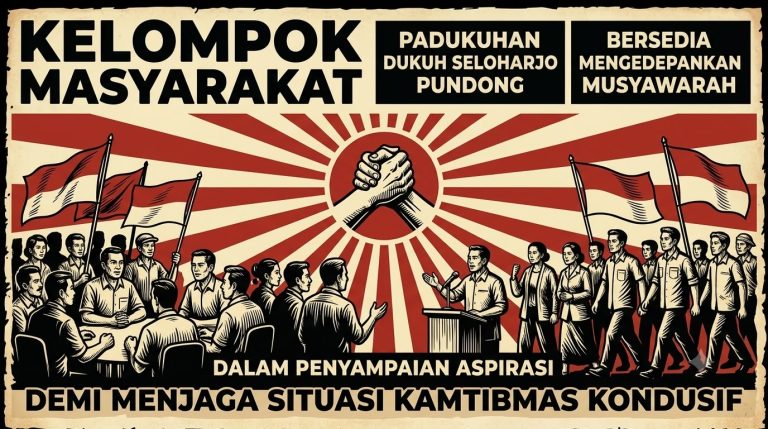 Kelompok Masyarakat Padukuhan Dukuh Seloharjo Pundong Bersedia Mengedepankan Musyawarah Dalam Penyampaian Aspirasi Demi Menjaga Situasi Kamtibmas Kondusif