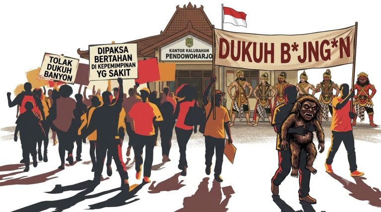 WARGA PADUKUHAN BANYON BERKOMITMEN BERSAMA DALAM MENJAGA SITUASI KAMTIBMAS TETAP AMAN DAN KONDUSIF