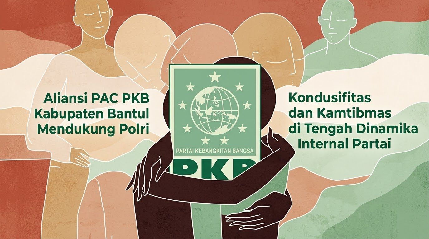 ALIANSI PAC PKB BANTUL MENDUKUNG KONDUSIFITAS DAN KAMTIBMAS DI TENGAH DINAMIKA INTERNAL PARTAI