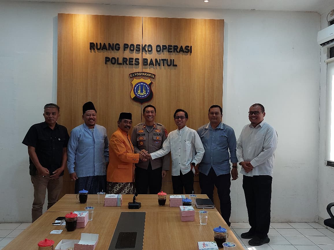 PWI-LS Bantul Audiensi dengan Polres, Sepakati Sinergi Jaga Kamtibmas dan Toleransi
